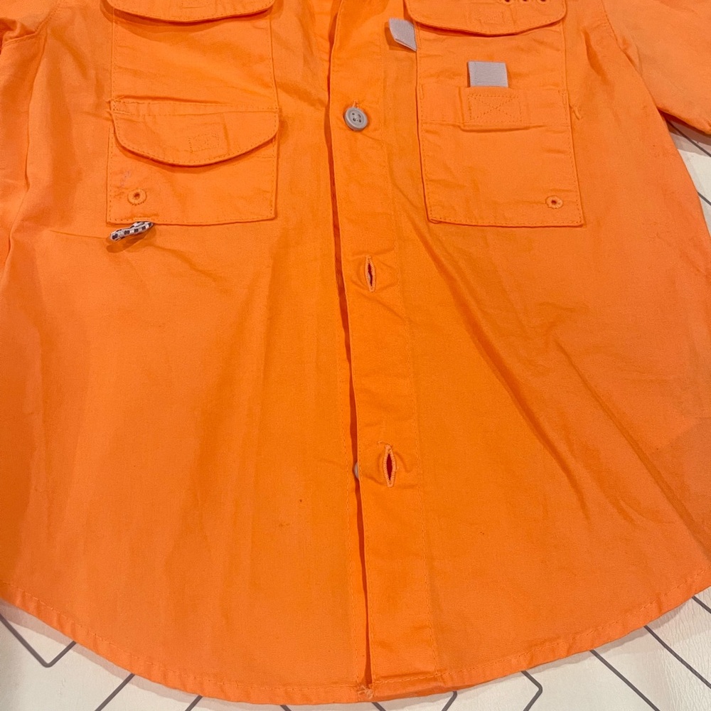 Columbia Orange Fishing Shirt - Picture 4 of 10